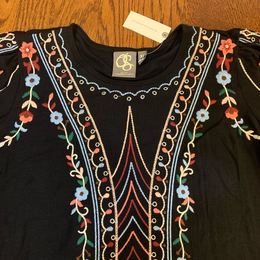 NWT! One September for Anthro Wesley Top, XS - Picture 4 of 5